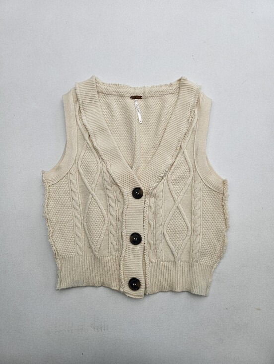 Free People Sweaters - Free People Cable Knit Denson Sweater Vest